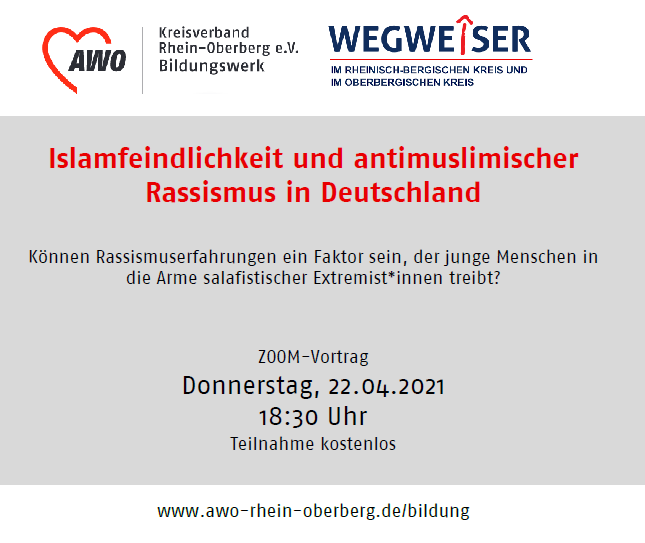 Vortrag Islamfeindlichkeit und antimuslimischer Rassismus 2