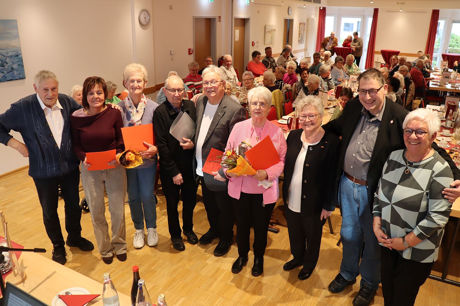 Die Gruppe der Geehrten